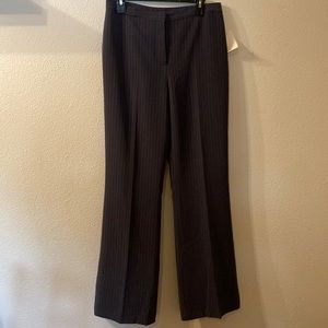 NWT Tahari pinstriped wide leg trousers size 10